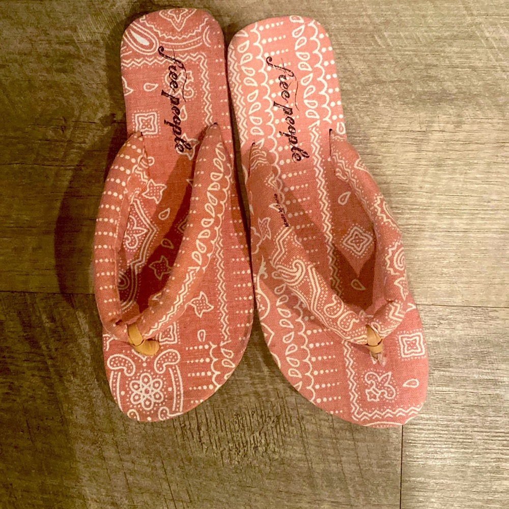 Free people bandana sandals nwot sz 9